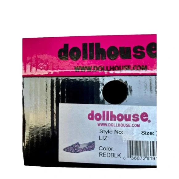 💎✨NEW IN BOX✨💎 DOLLHOUSE LIZ RedBlk - Picture 6 of 6